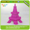 หอยางพารา Eiffel Shaped Eraser, โรงเรียนยางลบและที่ทำงาน